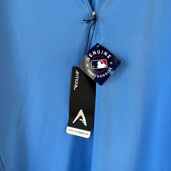 Kansas City Royals Women's Quarter-Zip Pullover Hoodie - Picture 3 of 5